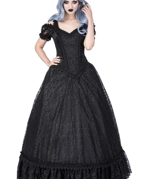Bettina Black Gothic Prom Dress by Sinister