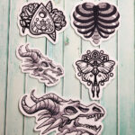 Mystical and gothic patches
