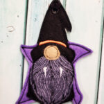Wizard Gnome Halloween Hanging Decoration