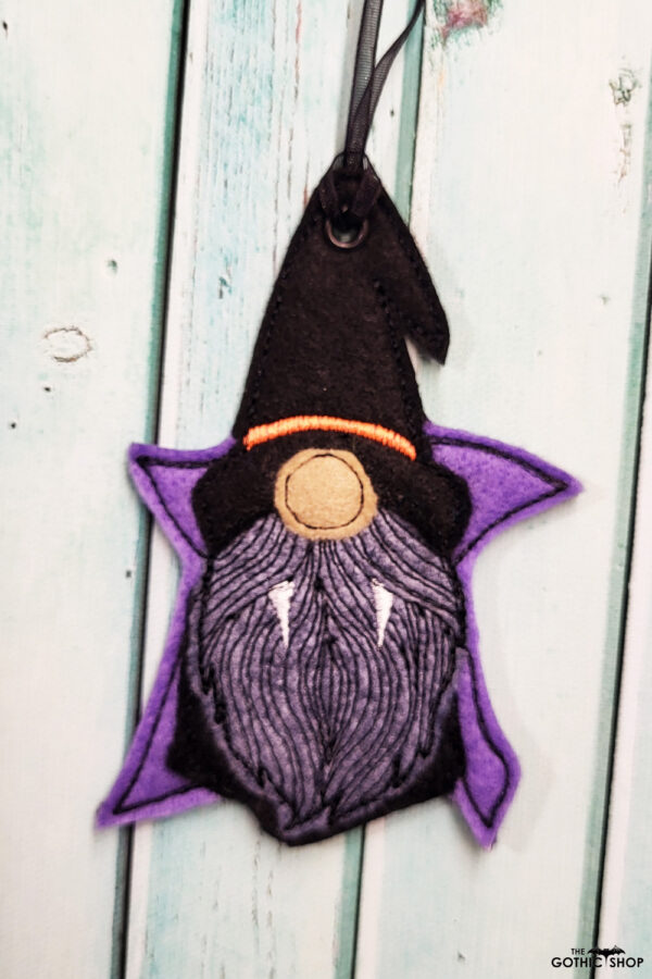 Wizard Gnome Halloween Hanging Decoration