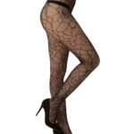 cobweb fishnet halloween gothic black tights
