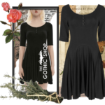 Calliope Gothic Dress by Punk Rave