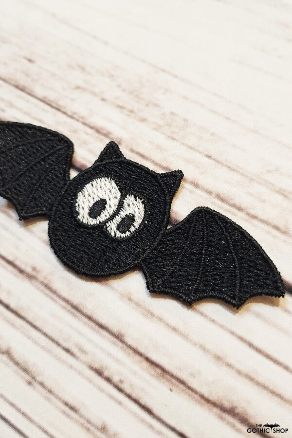 Lace gothic bat motif