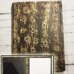 Skull notebook holder