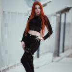 Eisley Top and Morrigan Trousers by Dark in Love Model: @lynette_drachenblut