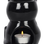 Black Cat Gothic Oil Burner