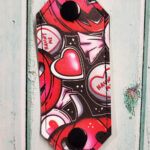 Valentines Pumpkin Cable Tidy Strap / Earphone Holder / Cord Keeper