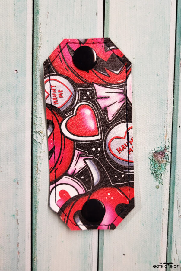 Valentines Pumpkin Cable Tidy Strap / Earphone Holder / Cord Keeper