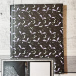 Moondance Mini Lilac Bats A5 Notepad Holder