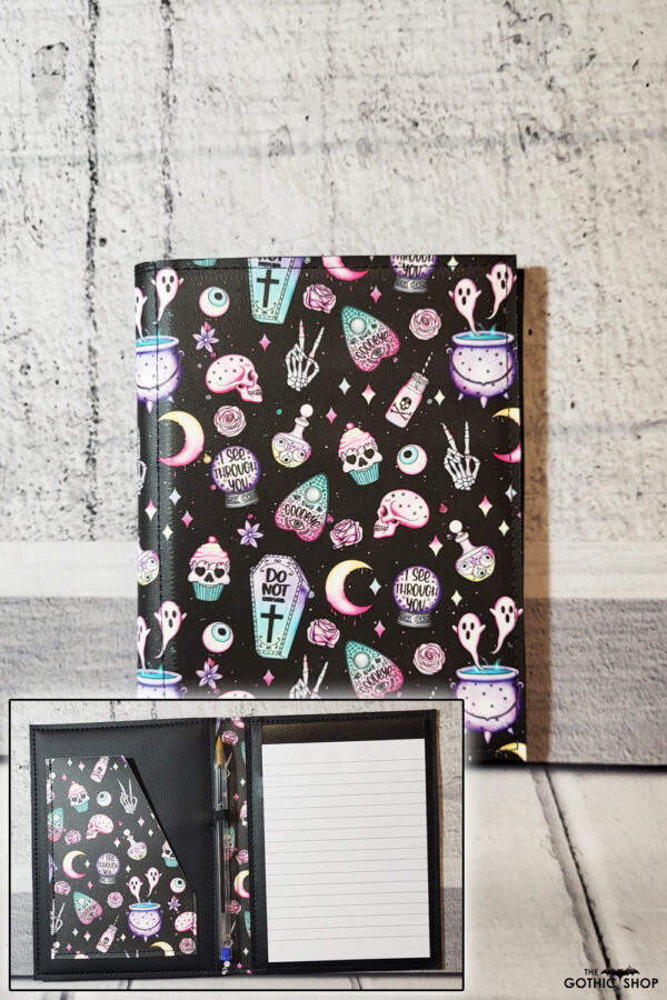 Moondance Spooky Magic A6 Gothic Print Small Notepad Holder