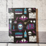 Moondance Nevermore Academy Moth A6 Gothic Print Small Notepad Holder