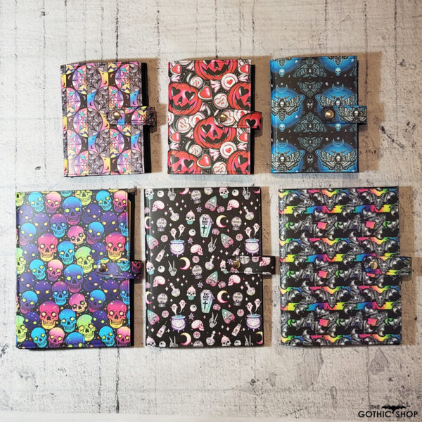 Moonsong A5 Gothic Print Notebook Holder