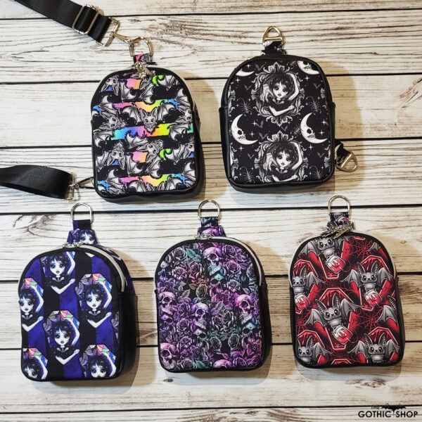 Mavee Small Gothic Crossbody Sling Bag