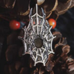 12423-Arachnophobia Enamel Pin-b