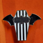 Beetlejuice Winged Coffin Enamel Pin