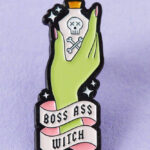 Boss Ass Witch Enamel Pin
