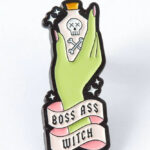 Boss Ass Witch Enamel Pin