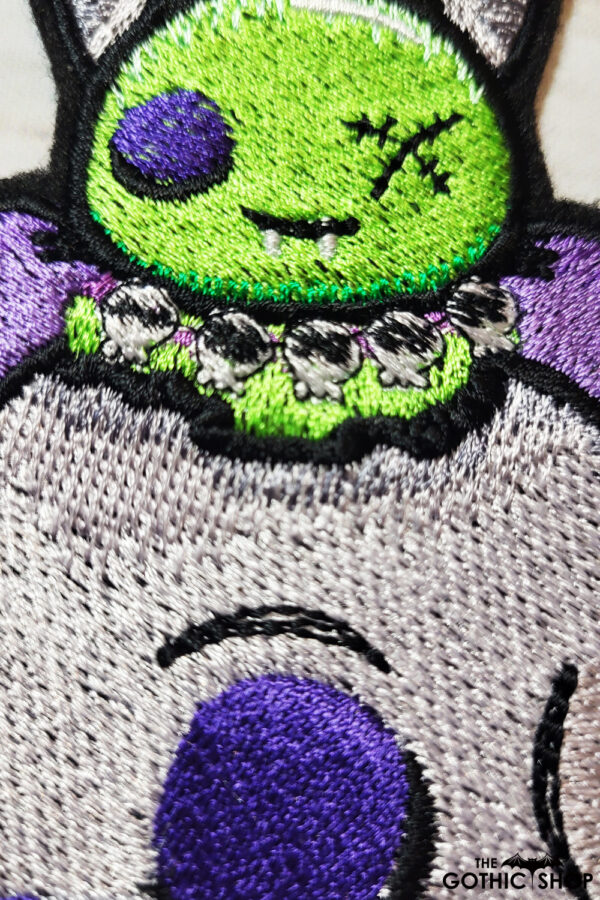 12481-bat-skull-Gothic-patch-073