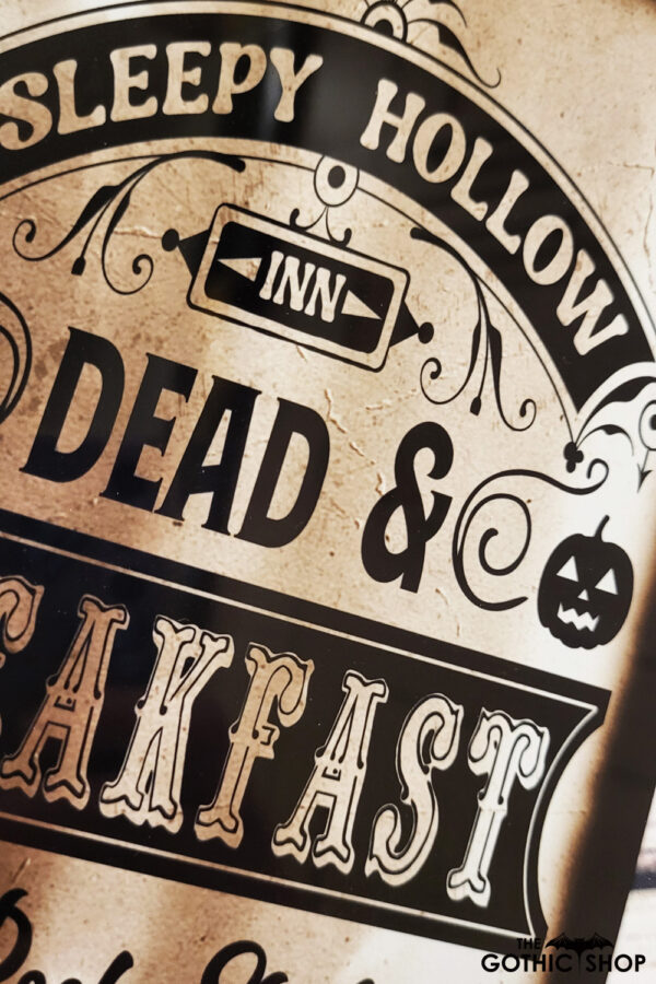 12764-Sleepy-Hollow-Gothic-metal-sign-025