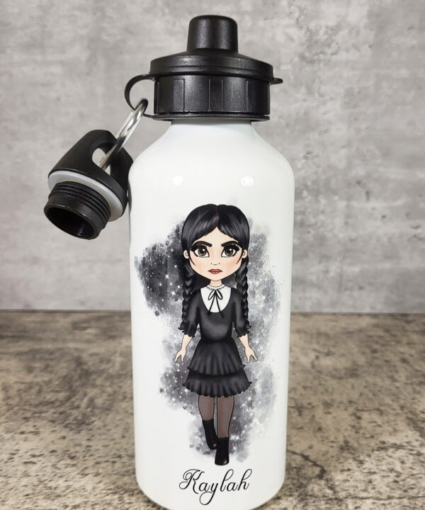 Personalised Customised Gothic Lolita Dress Girl 600ml Metal Water Bottle