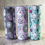 Ghosties gothic tumblers