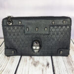 Crystal Skull Gothic Clutch Bag by GothX