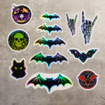 Gothic Glossy Stickers