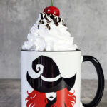Witch with Red Hair & Black Hat Witchy Gothic Mug