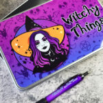 Beatrice Witch Witchy Things Gothic Keepsake Rectangular Tin