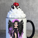Personalised Customised Dark Angel Ceramic Mug
