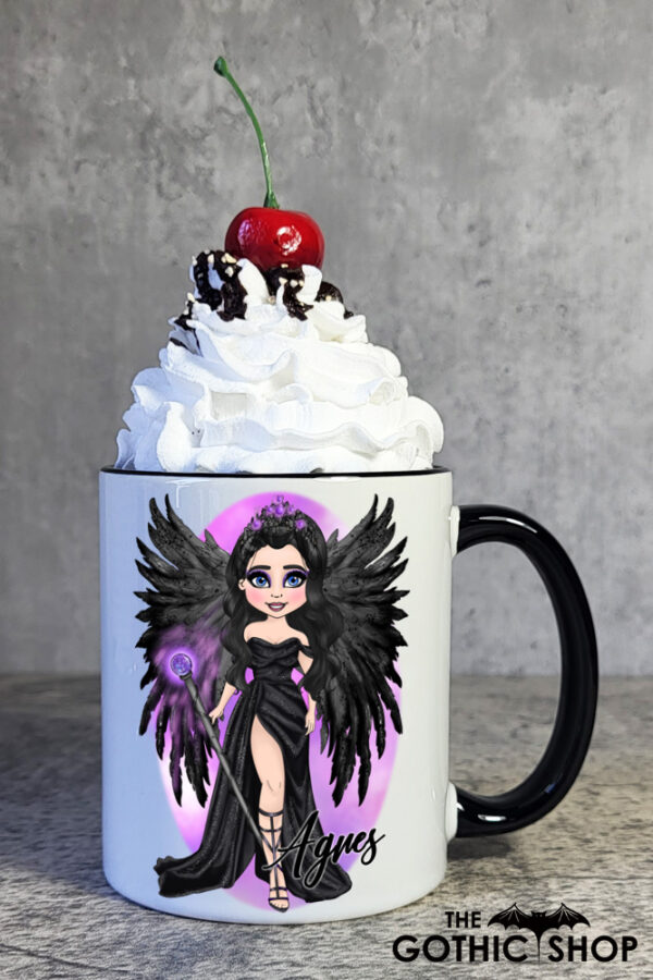 Personalised Customised Dark Angel Ceramic Mug
