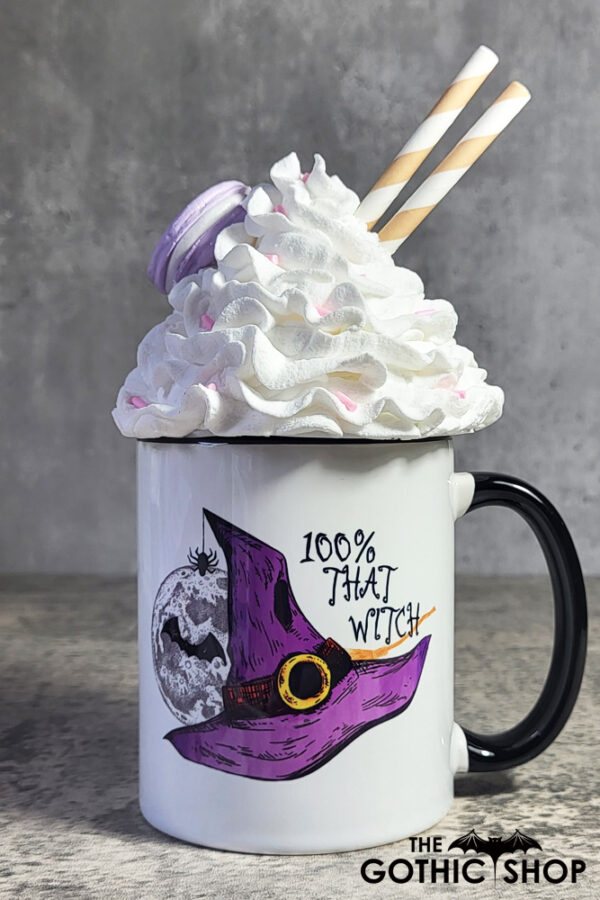 100% That Witch Hat Gothic Halloween Mug