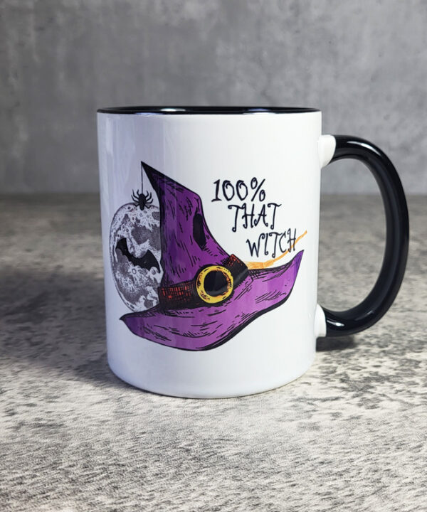 100% That Witch Hat Gothic Halloween Mug