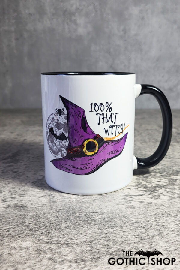 100% That Witch Hat Gothic Halloween Mug