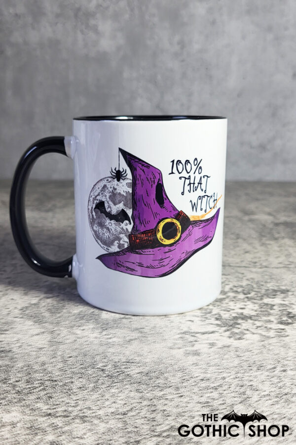 100% That Witch Hat Gothic Halloween Mug