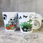 Spooky Gardeners Gothic Halloween Plant Pot