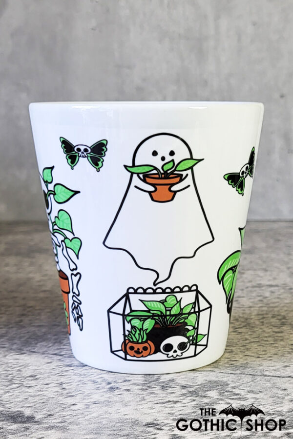 Spooky Gardeners Gothic Halloween Plant Pot