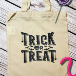 Trick or Treat Halloween Small Tote Bag