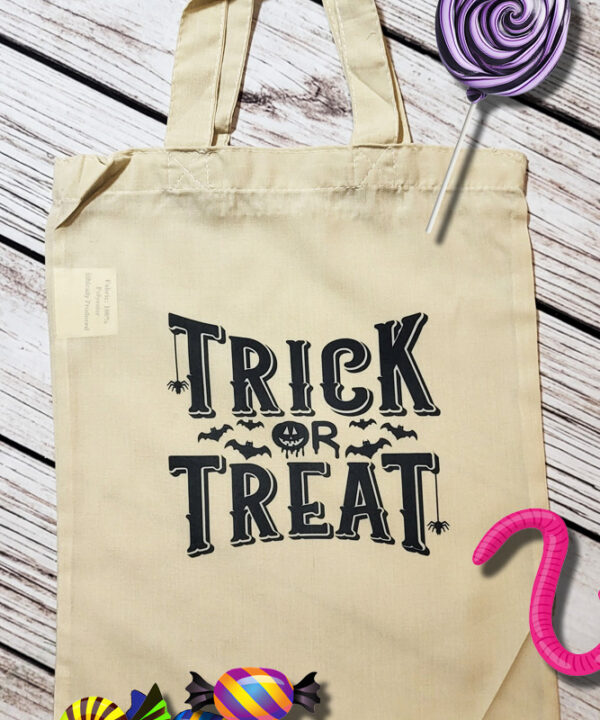Trick or Treat Halloween Small Tote Bag