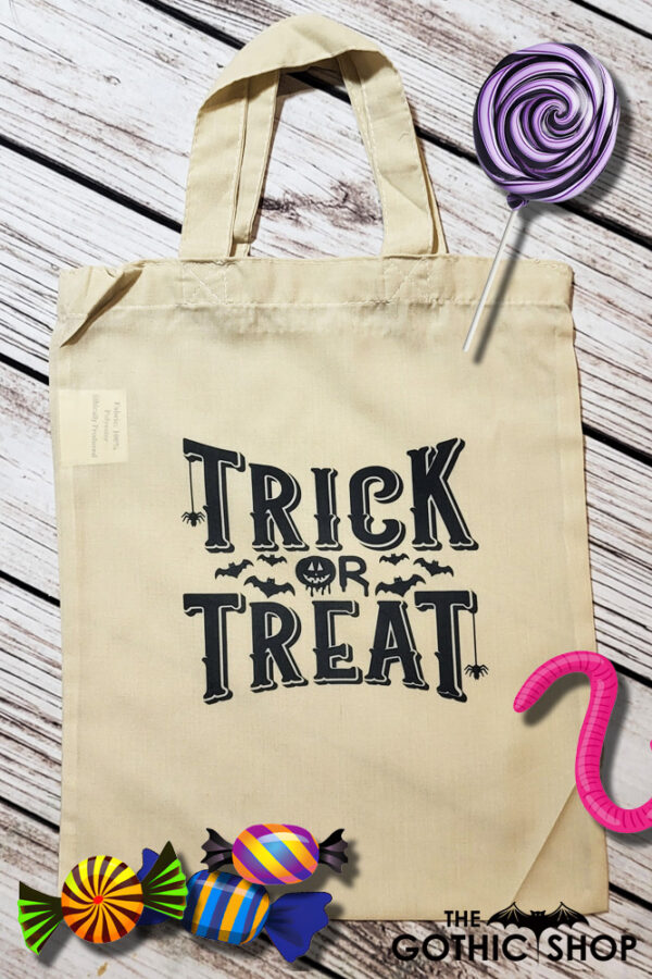 Trick or Treat Halloween Small Tote Bag