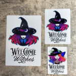 Welcome Witches Gothic Witchy Metal Signs
