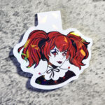 Harley Holographic Gothic Witchy Magnetic Bookmark