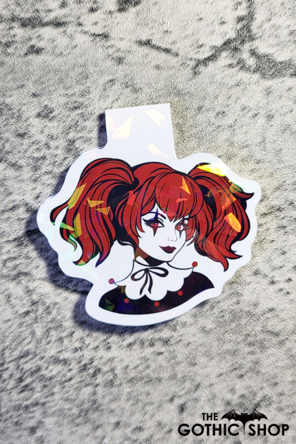 Harley Holographic Gothic Witchy Magnetic Bookmark