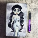 Zombie Bride Gothic Halloween Keepsake Rectangular Tin