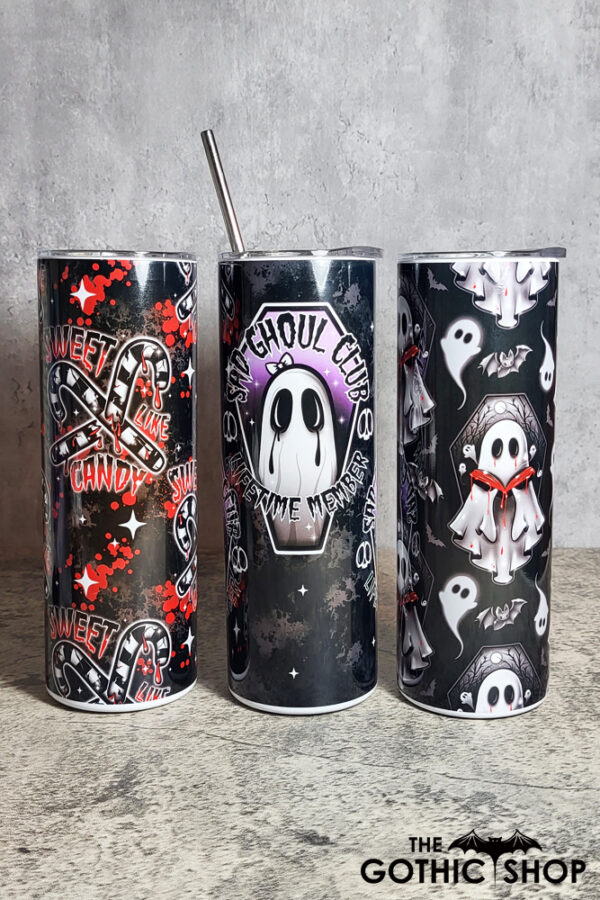 spooky gothic tumblers