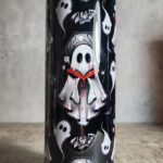 Spooky Stories Ghosts Gothic Halloween Skinny Tumbler
