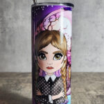 Willow Goth Girl Spooky House Gothic Halloween Skinny Tumbler