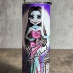 Dead Nightshade Stitched Up Sally Gothic Halloween Skinny Tumbler