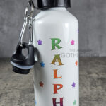 Personalised Skeleton Boy 600ml Halloween Water Bottle