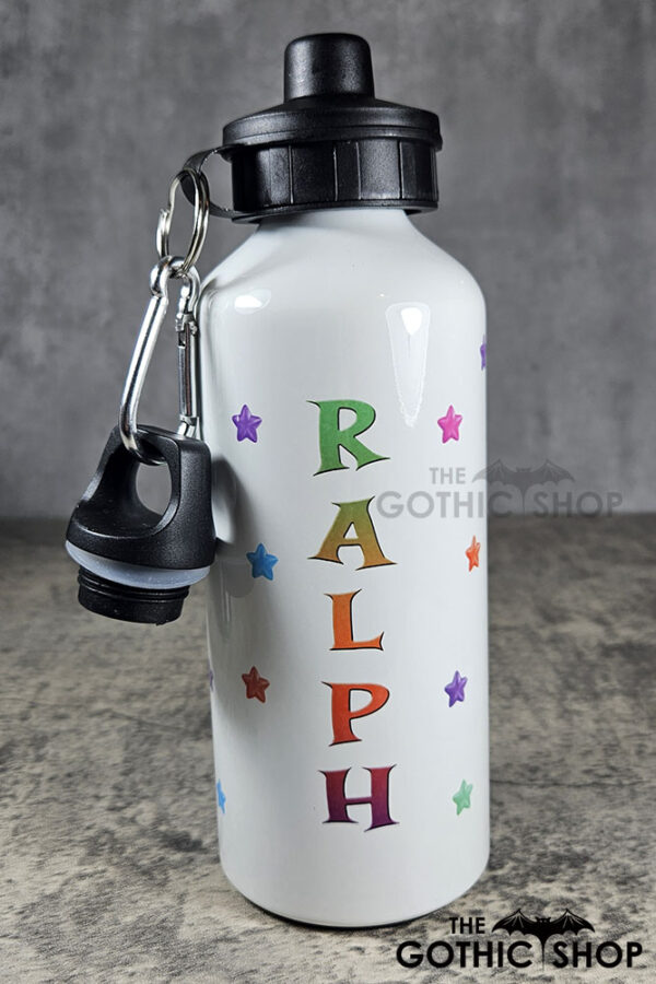 Personalised Skeleton Boy 600ml Halloween Water Bottle